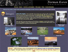 Tablet Screenshot of normankoren.com
